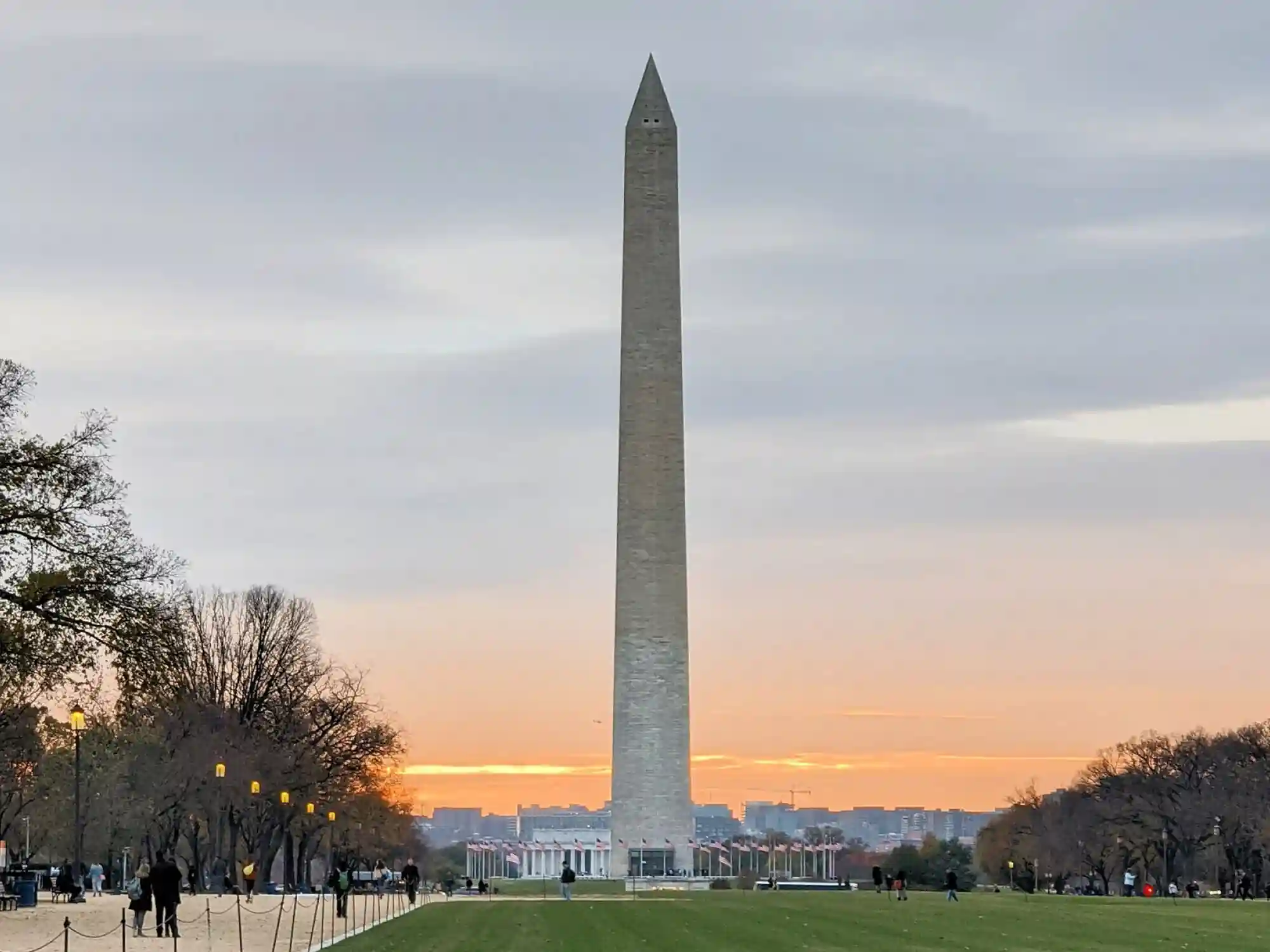 Quick Drive Around the National Mall  Washington DC Italian image