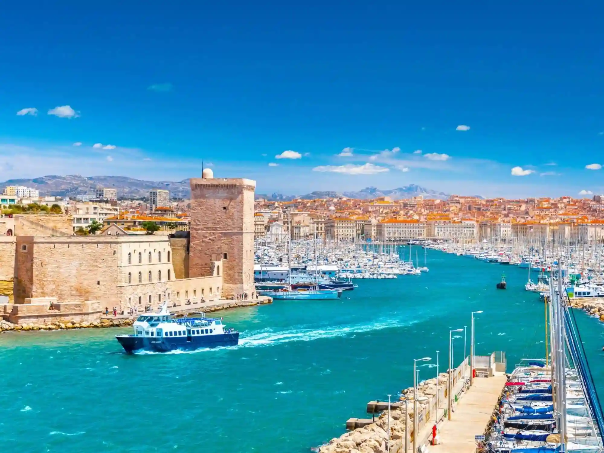 Walk Along the Port in Marseille France image