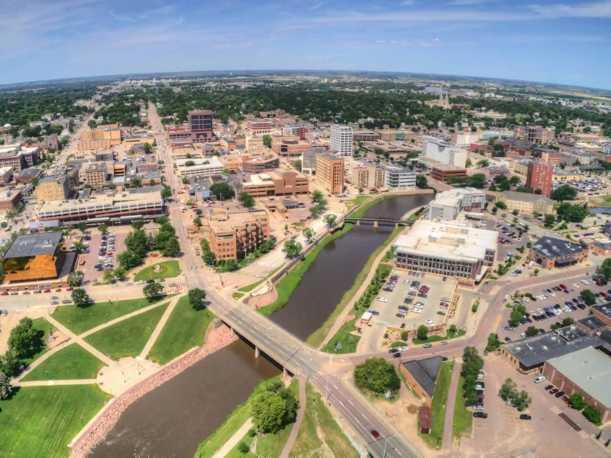 Sioux Falls South Dakota SelfGuided Driving Tour Main Sites  Iconic Landmarks image