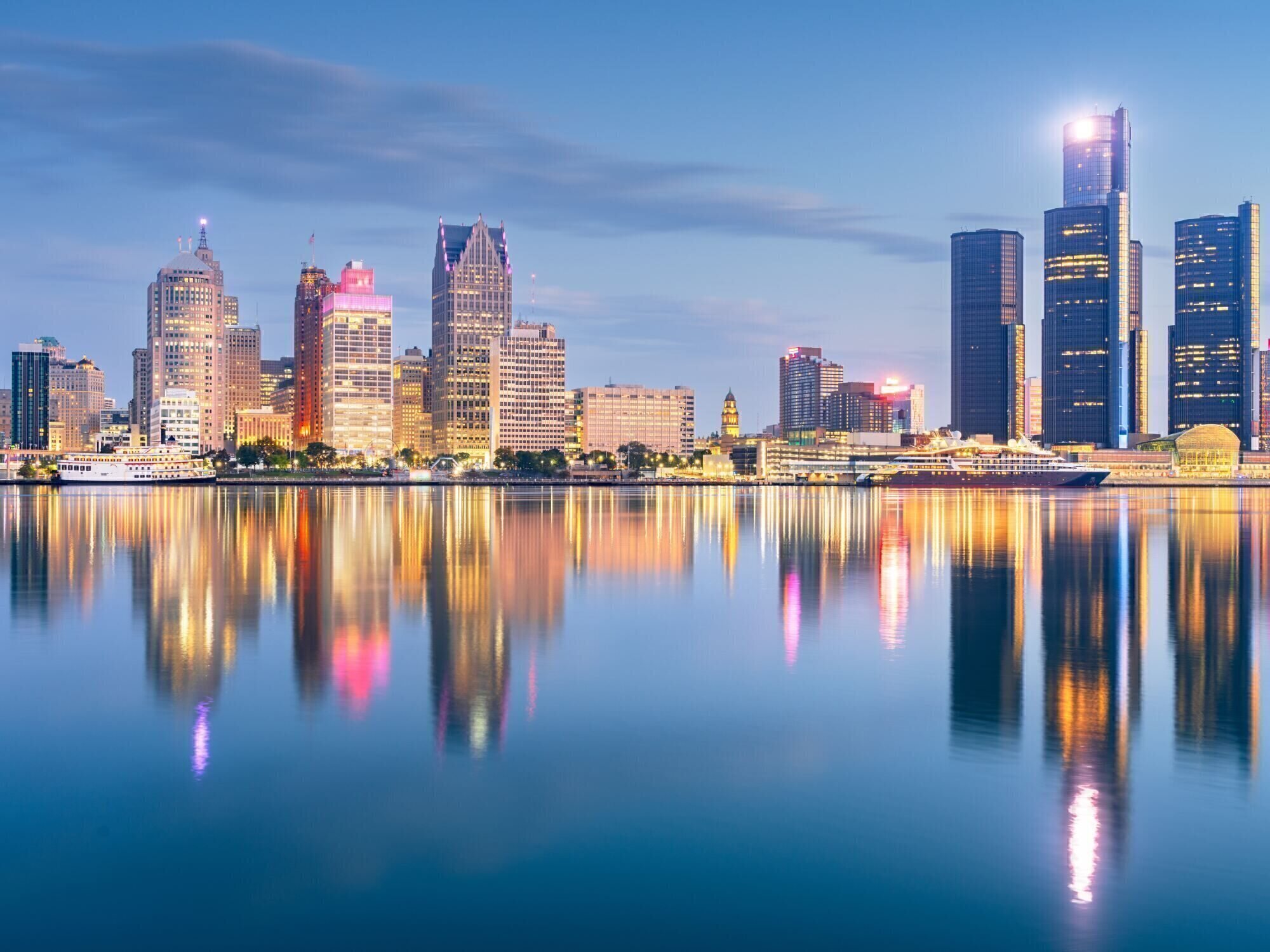 Detroits Highlights Selbstgefhrte Autotour durch Michigan  Die ikonischen Wahrzeichen der Motor City German image